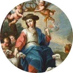 Madonna, Shepherdess of the Divine Shepherd